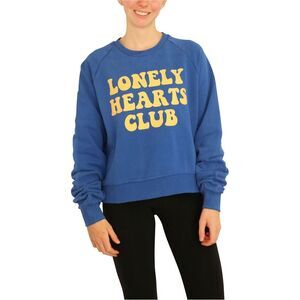 Elevenparis Womens Lonely Hearts Club Sweatshirt, NWT